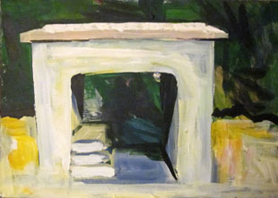 kleine bank auf dem harburger friedhof